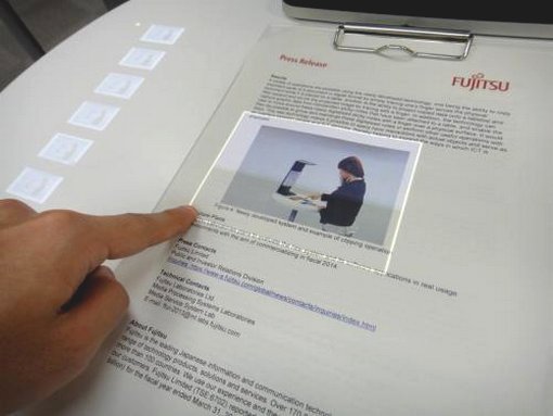 Технология, позволяющая сделать интерактивным простой лист бумаги