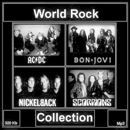 ACDC, Bon Jovi, Nickelback, Scorpions. World Rock Collection (2014)