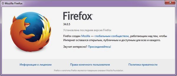 Mozilla Firefox 34.0.5 Final