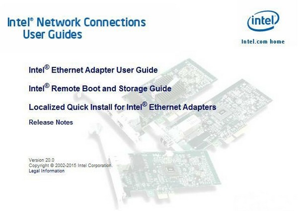 Intel Network Connections Software 20.0