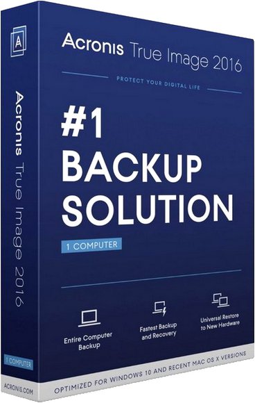 Acronis True Image 2016 19.0 Build 6569 Final + BootCD