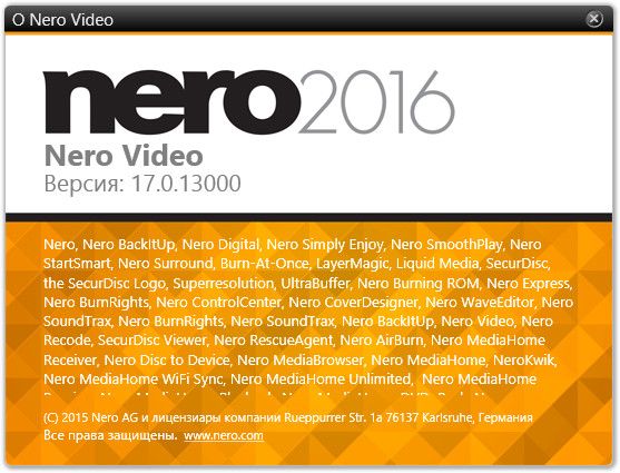 Nero Video 2016 17.0.13000