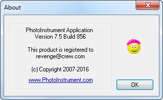 Photoinstrument 7.5 Build 856 + Portable