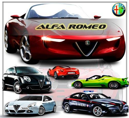 Картинки png - Автомобиль Alfa Romeo