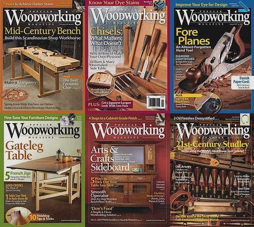 Popular Woodworking. Архив 2017