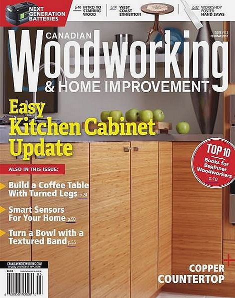 Canadian Woodworking & Home Improvement №112 (February-March 2018)