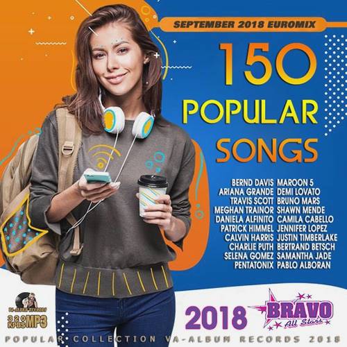 150 Popular Songs: September Euromix (2018)