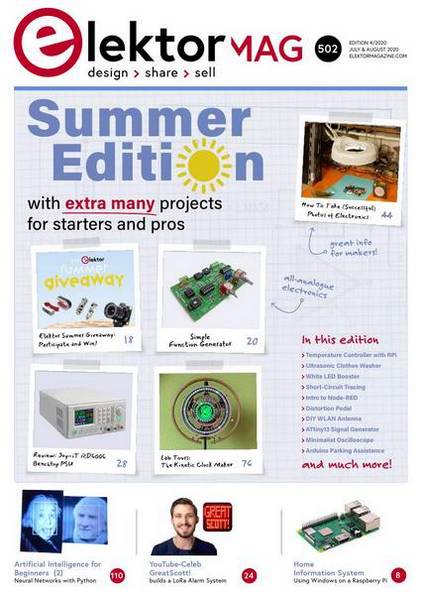 Elektor Electronics №4 (July-August 2020)