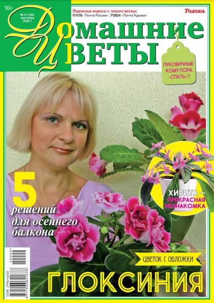 Домашние цветы №9 (сентябрь 2020)