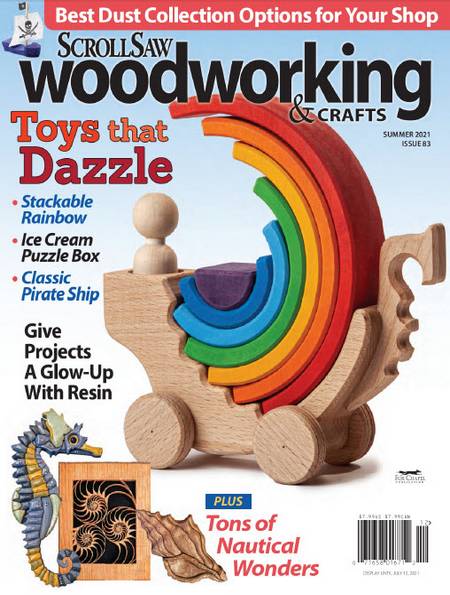 ScrollSaw Woodworking & Crafts №83 (Summer 2021)