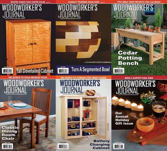 Woodworker's Journal. Архив 2021