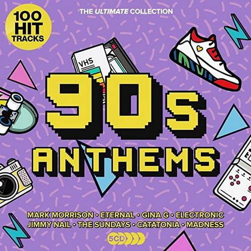 100 Hit Tracks Ultimate 90s Anthems (5CD) 2022