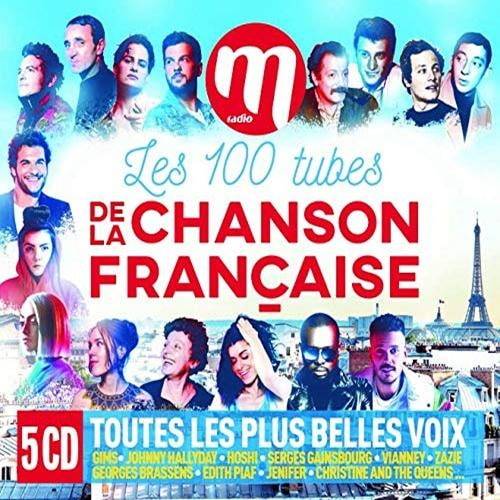 M RADIO Les 100 tubes de la chanson francaise (5CD) (2022)