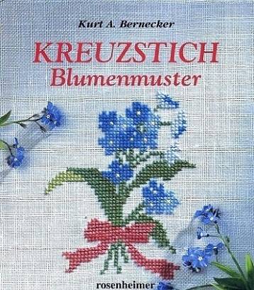 Kreuzstich Blumenmuster  