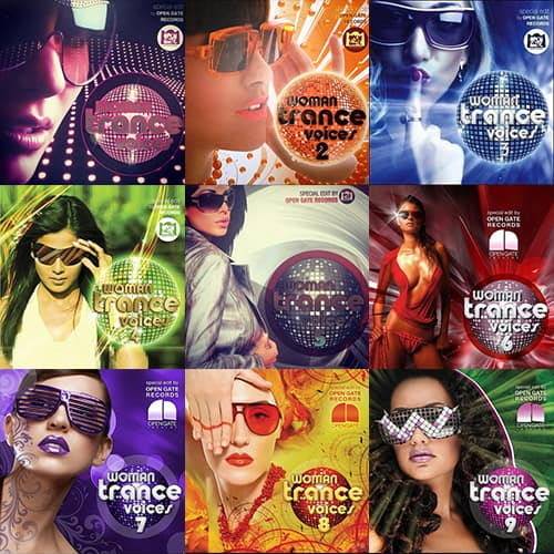 Woman Trance Voices Volume 1-13 (40CD) (2009-2015)