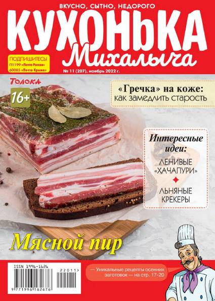 Кухонька Михалыча №11 (ноябрь 2022)