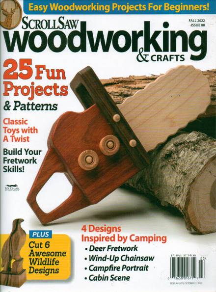 ScrollSaw Woodworking & Crafts №88 (Fall 2022)