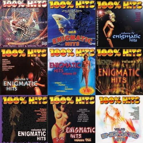 100% HITS - Enigmatic Hits Vol.1-12  - Полная коллекция (2001-2003) FLAC