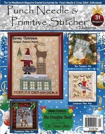 Punch Needle & Primitive Stitcher -  Winter 2022