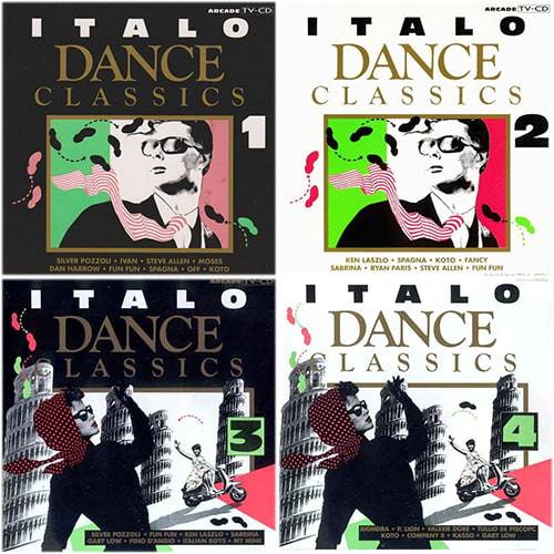 Italo Dance Classics Volume 1-4 (1990) OGG