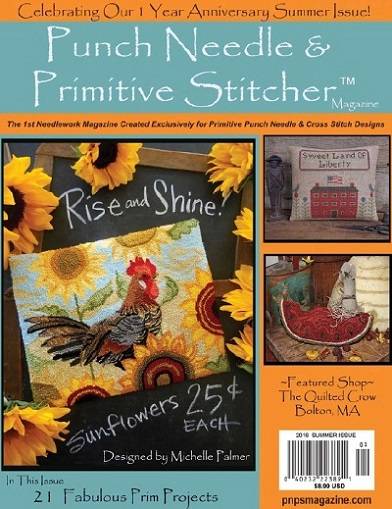 Punch Needle & Primitive Stitcher – Summer 2016