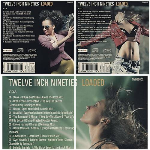 Twelve Inch Nineties 90s - Loaded (3CD) (2017) OGG