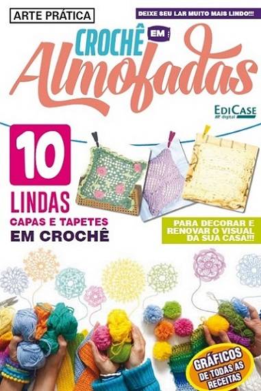 Arte Pratica - Almofadas de crochê Ed.03 2023