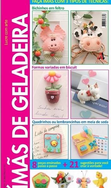 Lucre com Arte Ímãs de Geladeira №1 2021