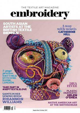 Embroidery Magazine - September/October 2023