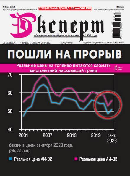 Эксперт №39 (сентябрь-октябрь 2023)