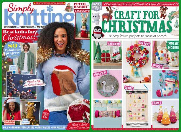 Simply Knitting №243 2023 + Craft For Christmas