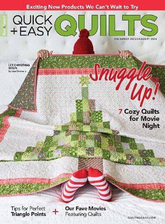 Quick + Easy Quilts Vol.4 №21 2023/2024