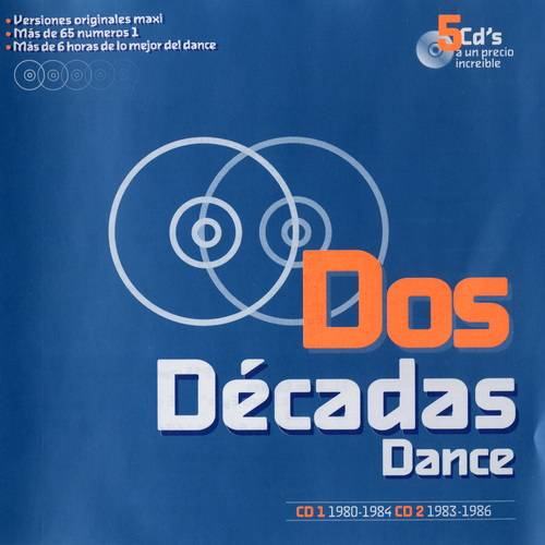 Dos Decadas Dance - Todos Los Numeros 1 De La Musica Dance 1980-2000 (5CD) (2001) FLAC