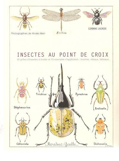 Insectes au point de croix