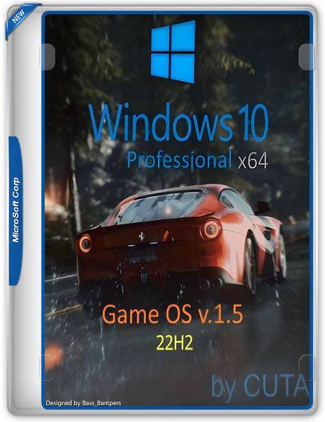 Windows 10 Professional 22H2 x64 Game OS 1.5 by CUTA (Ru/2024)