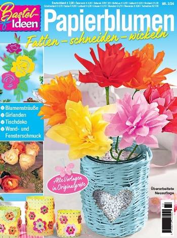 Bastel-Ideen №2 2024 Papierblumen