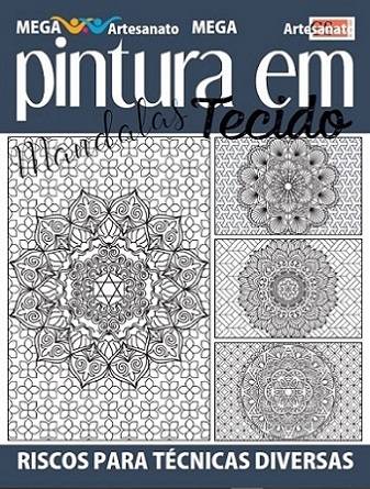 Mega Artesanato - Pintura Em Tecido - Mandalas