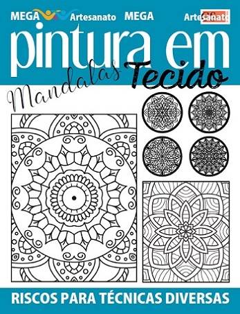 Mega Artesanato - Pintura Em Tecido - Mandalas 2024