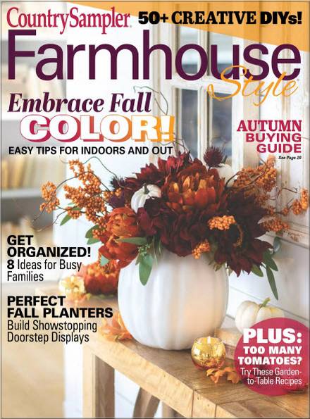 Country Sampler Farmhouse Style - Autumn 2024