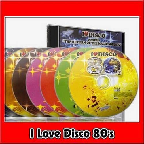 I Love Disco 80s Vol.1-8 (2005-2013) FLAC