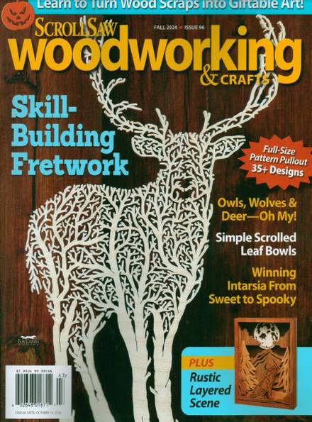 ScrollSaw Woodworking & Crafts №96 (Fall 2024)