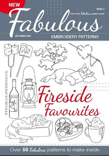 Fabulous Embroidery Patterns №3 2024 Fireside Favourites