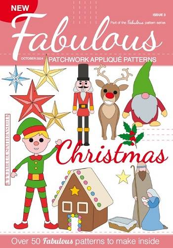 Fabulous Patchwork Applique Patterns №3 2024 Christmas