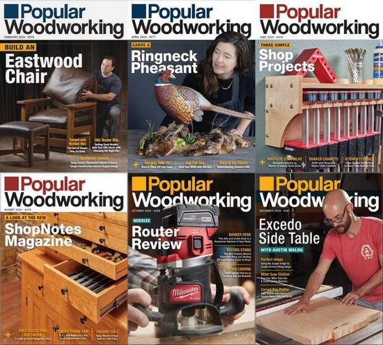 Popular Woodworking. Архив 2024