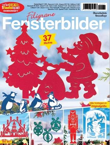 Mein Deko und Bastelspass Sonderheft №467 2024 Filigrane Fensterbilder