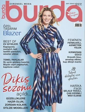 Burda Evrensel Moda №8 2024 Turkiye