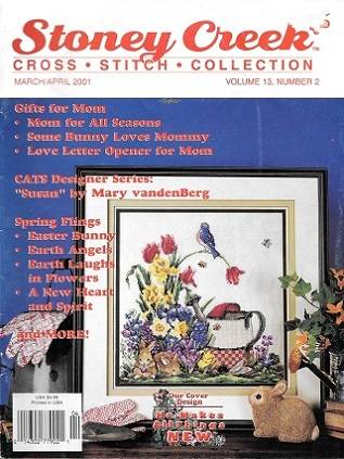 Stoney Creek Cross Stitch Collection - March/April 2001